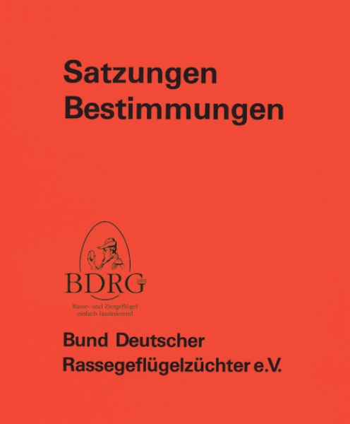 BDRG Satzungsordner - Ausgabe 2023